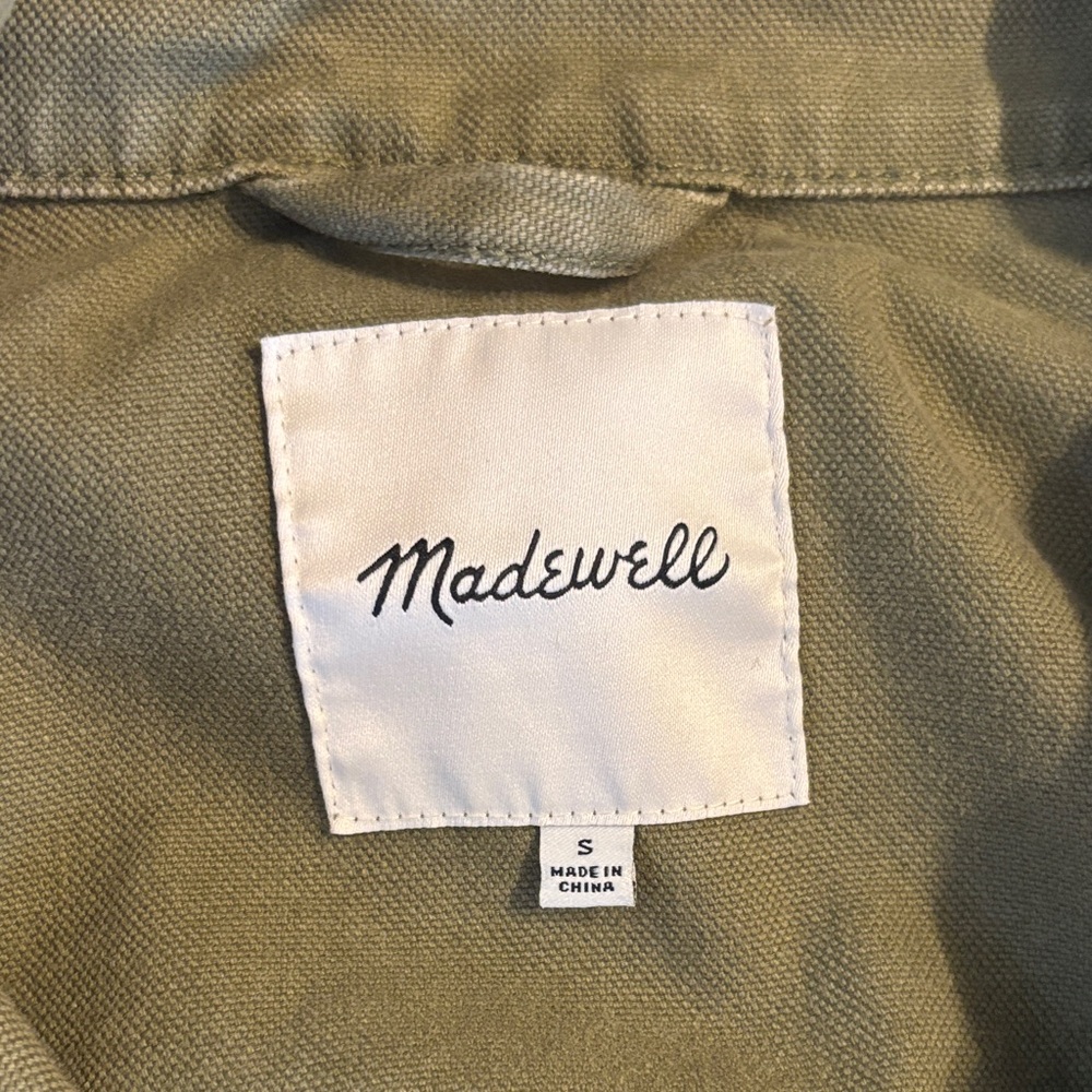 Madewell Khaki Utility Jacket - Picture 2 of 5